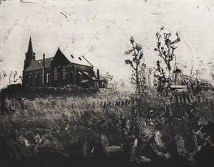 Simon Koene - Abdijkerk van Loosduinen (voor de restauratie) kopen? Bied vanaf 45!