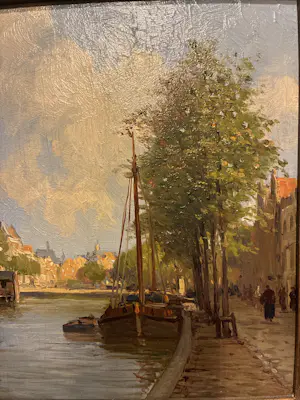 Pieter Wagemans - Romantic city scape kopen? Bied vanaf 175!