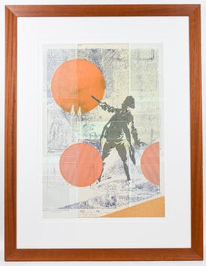 Harald Vlugt - Vaderland - Ingelijst - groot kopen? Bied vanaf 50!