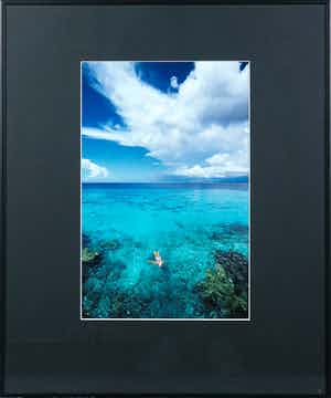 Paul Huf - Foto, Bonaire, Punt Vierkant - Ingelijst verkocht voor € 1!