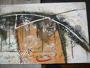 Dario Bosa - Gemengde techniek op doek, Geen titel bekend kopen? Bied vanaf 80!