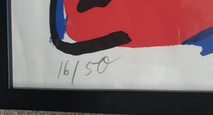 A.R. Penck - "Steckelmannchen" - Groot en kleurrijk - 16/50 - 85 x 115 cm. kopen? Bied vanaf 750!