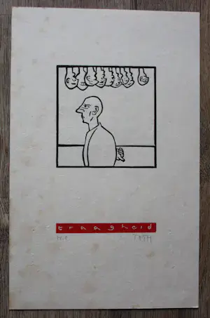 Tom Thijsse - 7 houtsneden: De zeven Hoofdzonden - 1999 kopen? Bied vanaf 29!