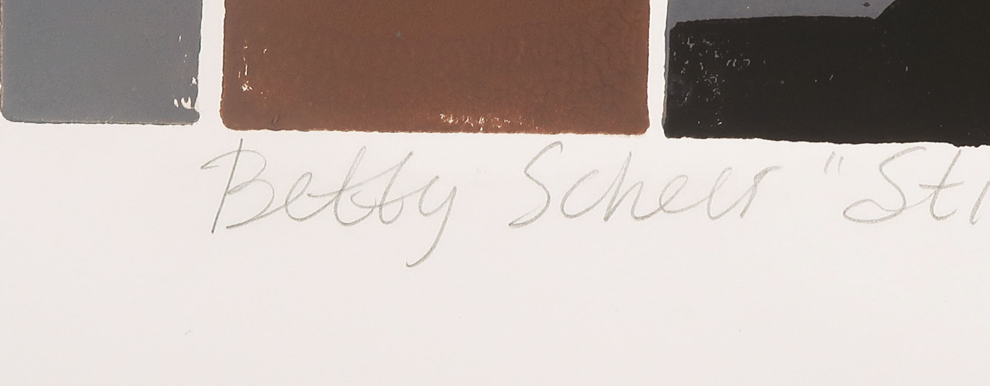 Betty Scheer - Linosnede, Stilleven met witte kom kopen? Bied vanaf 1!