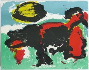 Eugene Brands - Litho, Bird - Ingelijst kopen? Bied vanaf 1!