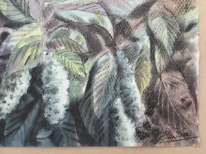 Jan van der Veer - Twee stillevens. Bloemen. Gemengde techniek. kopen? Bied vanaf 39!