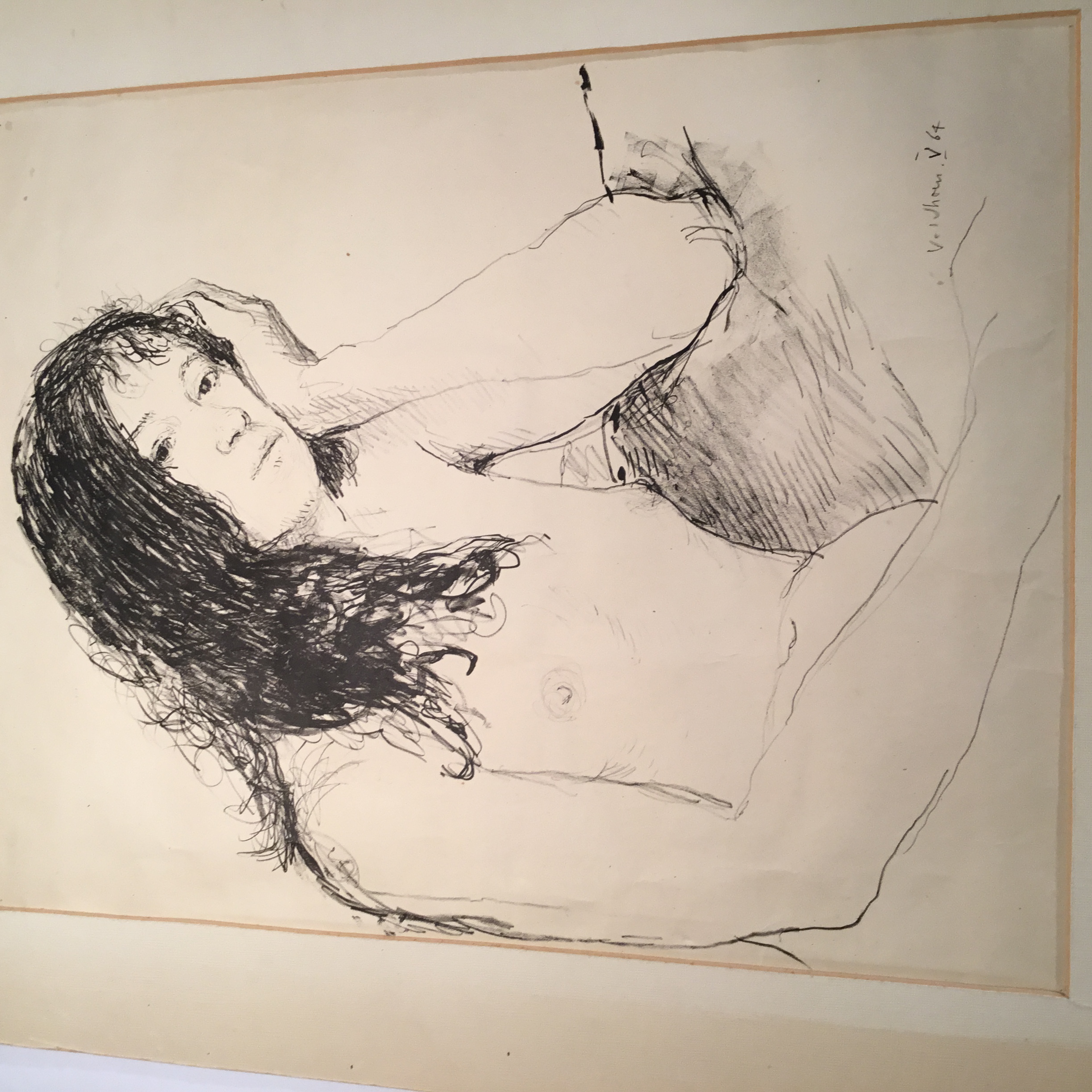 Aat Veldhoen - Rotaprint van naakt model kopen? Bied vanaf 75!