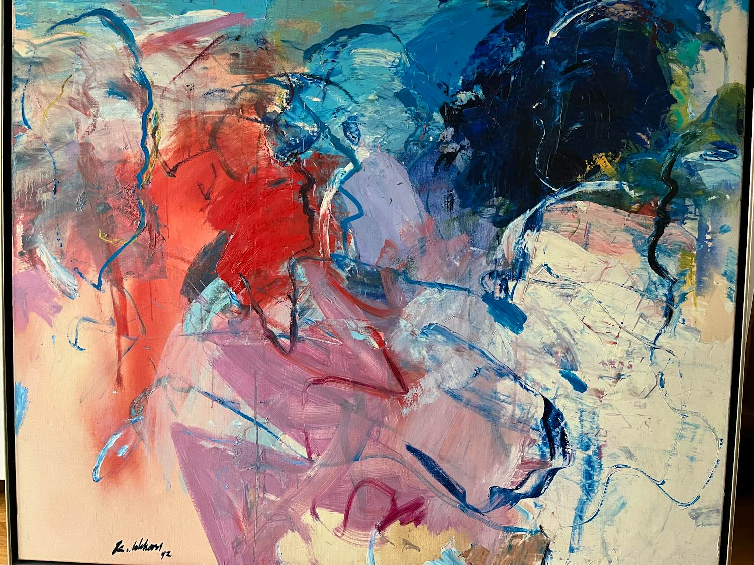 Jan van Lokhorst - Zonder titel. (Erg groot) kopen? Bied vanaf 1000!