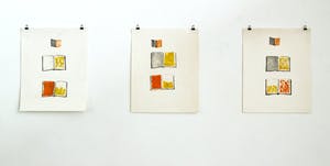 Leon Adriaans - Handgekleurde ets | 'Boeken' | 1985 (Uniek werk) kopen? Bied vanaf 250!