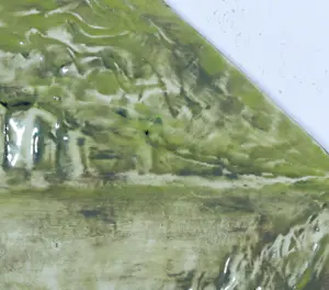 Chris Dagradi - Keramiek wandobject, Tegel met rivier en huizen kopen? Bied vanaf 80!