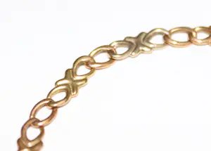 Gouden schakel armband, 18 karaat, multicolor kopen? Bied vanaf 400!