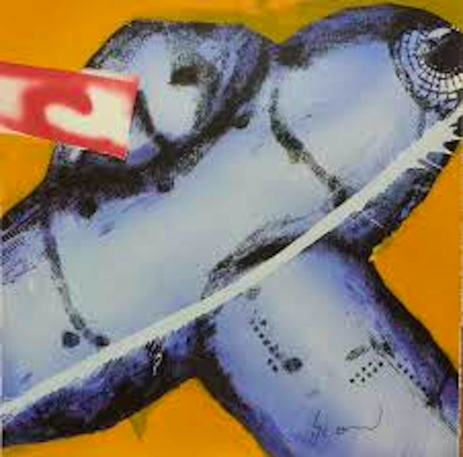 Herman Brood - Ingelijste zeefdruk: Jumbo (nette lijst!) kopen? Bied vanaf 450!