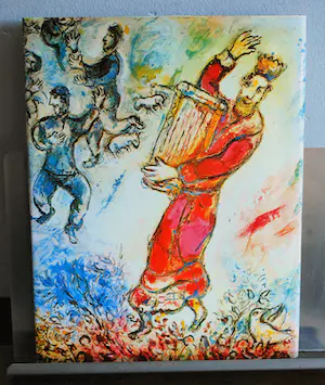 Marc Chagall - Kleurenlitho -Levi- in kunstboek, speciale uitgave XX siecle & 2 extra boeken kopen? Bied vanaf 75!