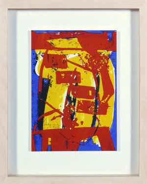 Arty Grimm - Zeefdruk, Zonder titel verkocht voor € 35!