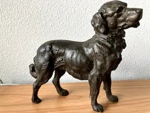 Brons (Onbekend) - Bronzen beeld van een hond . kopen? Bied vanaf 65!