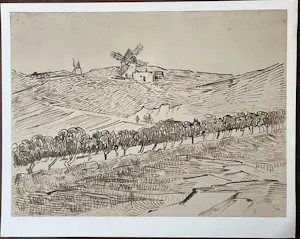 Vincent van Gogh - Acht tekeningen van Vincent van Gogh kopen? Bied vanaf 165!