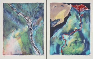 Chris Buursen - Litho, Stroomgebied Nijl en Stroomgebied Congo kopen? Bied vanaf 20!