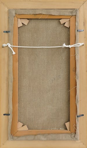 Theo van der Horst - Olieverf op doek, Zonder titel - Ingelijst kopen? Bied vanaf 1!