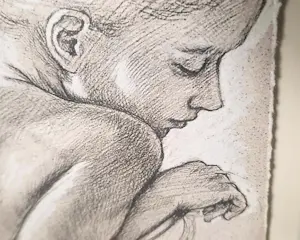 Francine van Hove - Lithografie auf Büttenpapier "Ladies" Passepartout Rahmen kopen? Bied vanaf 90!