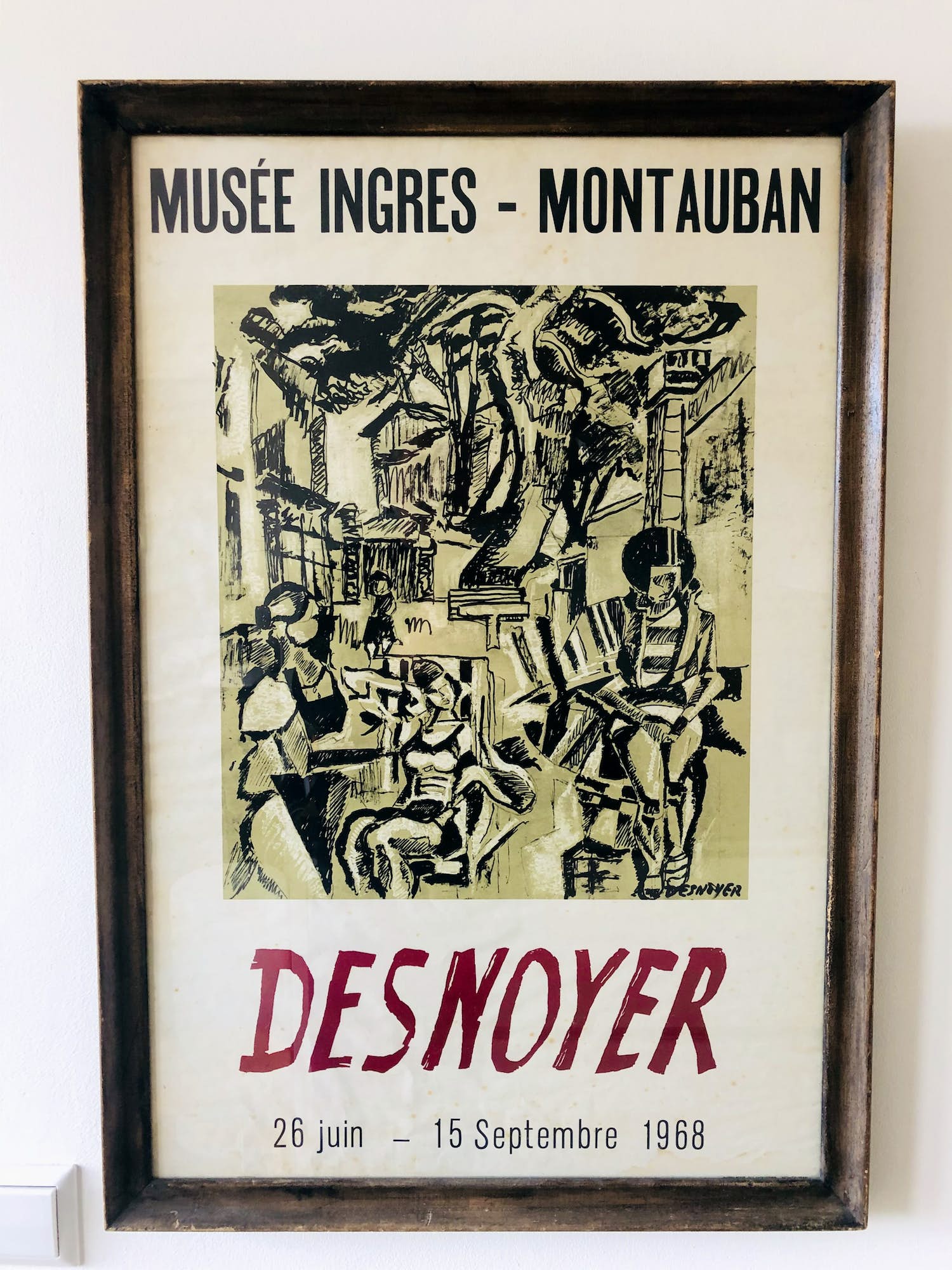 Francois Desnoyer - Musée Ingres - Montauban 1968 verkocht voor € 75!