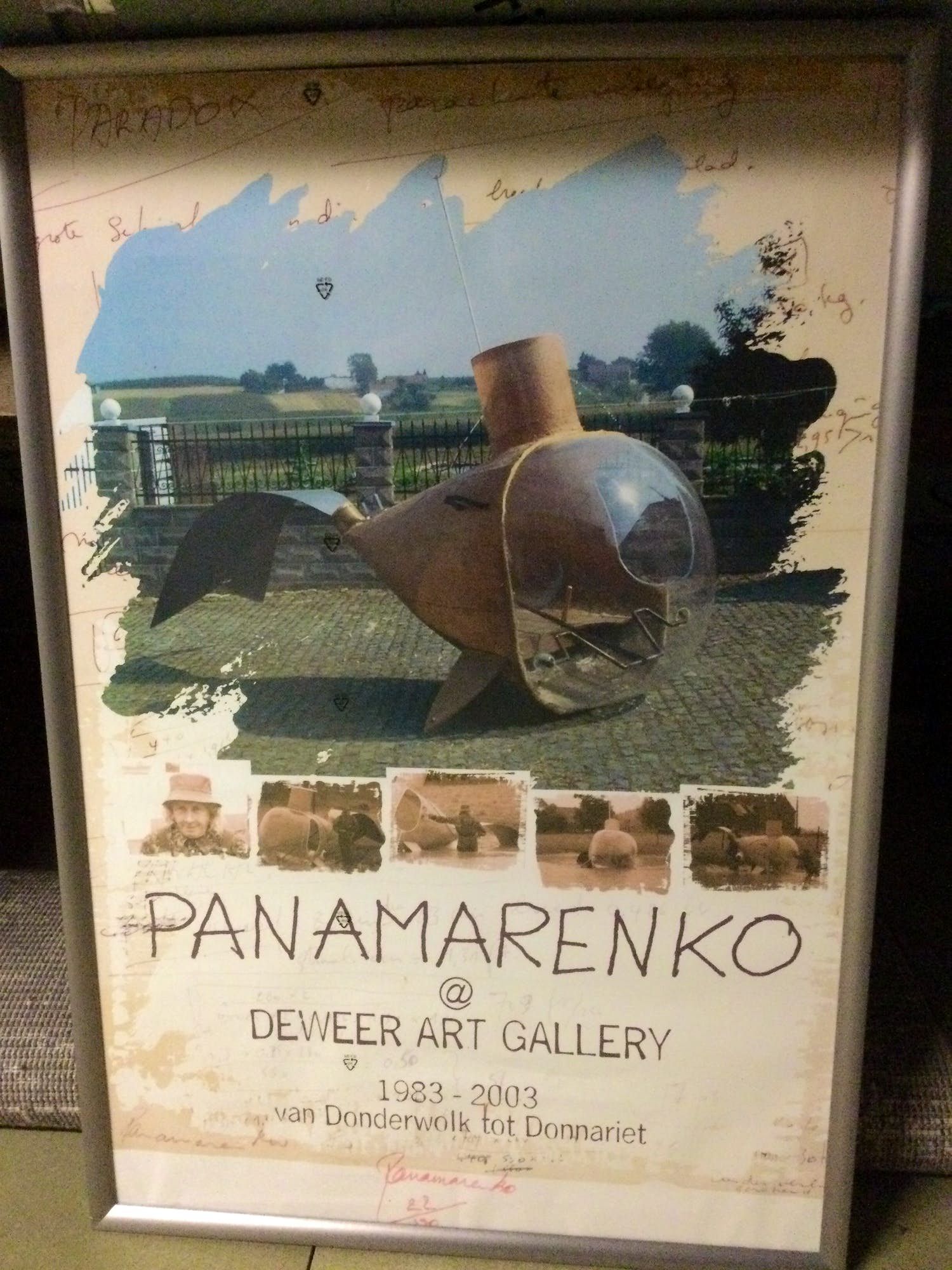 Panamarenko - Van Donderwolk tot Donariet verkocht voor € 400!