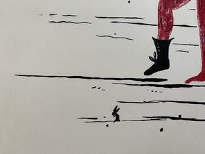 Henk Visch - kleurenlitho - zonder titel - 1994 (Incl passe-partout) kopen? Bied vanaf 125!