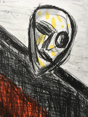 Etienne Elias - litho ‘Ik in 2036’ - oplage VIII kopen? Bied vanaf 75!