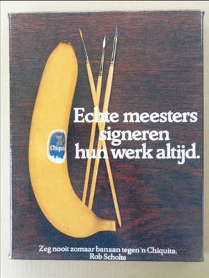 Rob Scholte - ECHTE MEESTERS SIGNEREN / KLEURZEEFDRUK DOEK / 32x25cm / SIG / 1989 kopen? Bied vanaf 165!