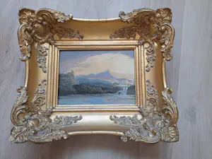 Niet of onleesbaar gesigneerd - schilderij op paneel kaufen? Bieten Sie von 10!