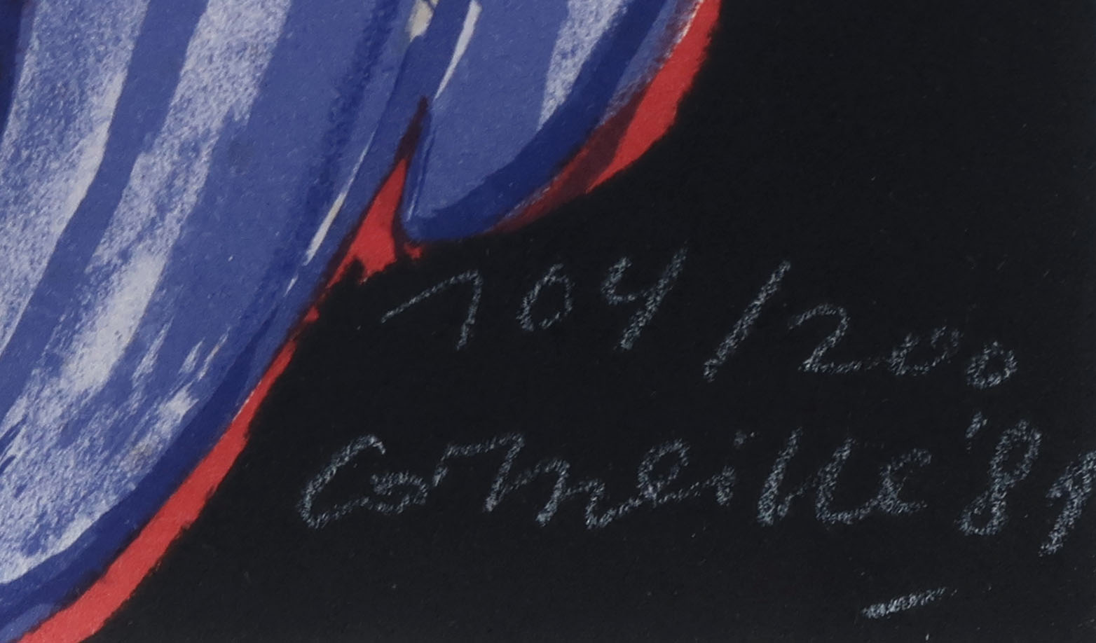 Corneille - Zeefdruk, Vrouwelijk naakt met vogel - Ingelijst kopen? Bied vanaf 250!