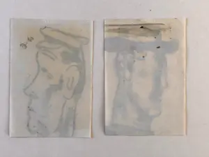 Leo Gestel - Twee koppen van Spakenburger vissers kopen? Bied vanaf 200!