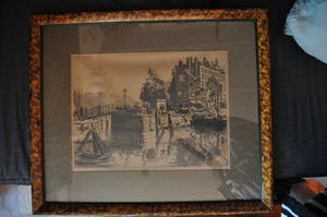 Jan Sirks - Amsterdam stadsgezicht kopen? Bied vanaf 1!