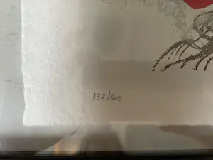 Antoni Tapies - Cabellos y llamas - 1987 - drukgesigneerde litho kopen? Bied vanaf 55!