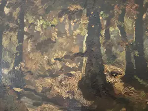 Cor Noltee - Boslandschap met kabbelend beekje kopen? Bied vanaf 450!