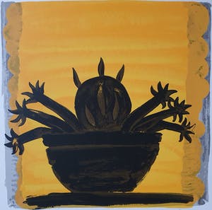 Rien Bout - Zeefdruk: "Vaas" kopen? Bied vanaf 40!