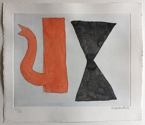 Klaas Gubbels - ets met aquarel ingekleurd ‘Soestdijk’ - 2014 kopen? Bied vanaf 275!