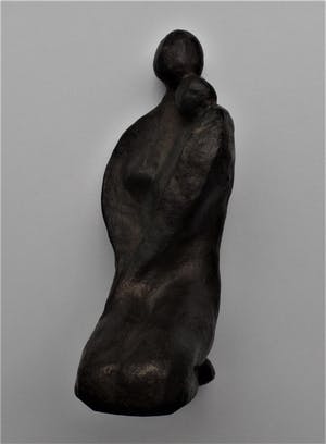 Elly du Clou-Bruggeman - Moederliefde - Beeld Brons kopen? Bied vanaf 120!