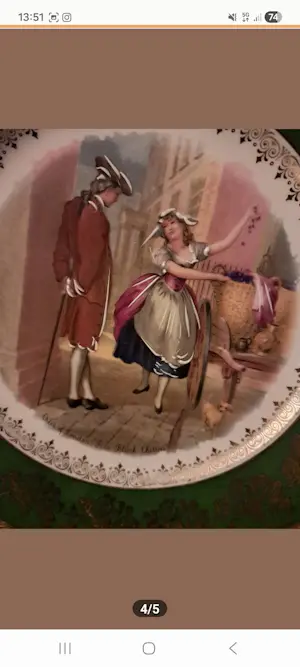Royal Limoges - Vintage Limoges wandbord " of London" - Bonaparte Amsterdam kopen? Bied vanaf 35!