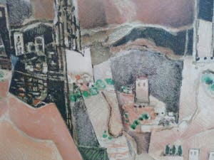 Georges Dayez - Gezicht op Toledo kopen? Bied vanaf 60!