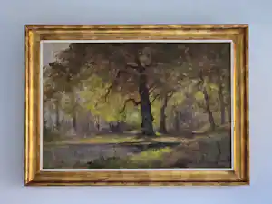 Henri Joseph Pauwels - Waterpoel in het bos verkauft für € 40!