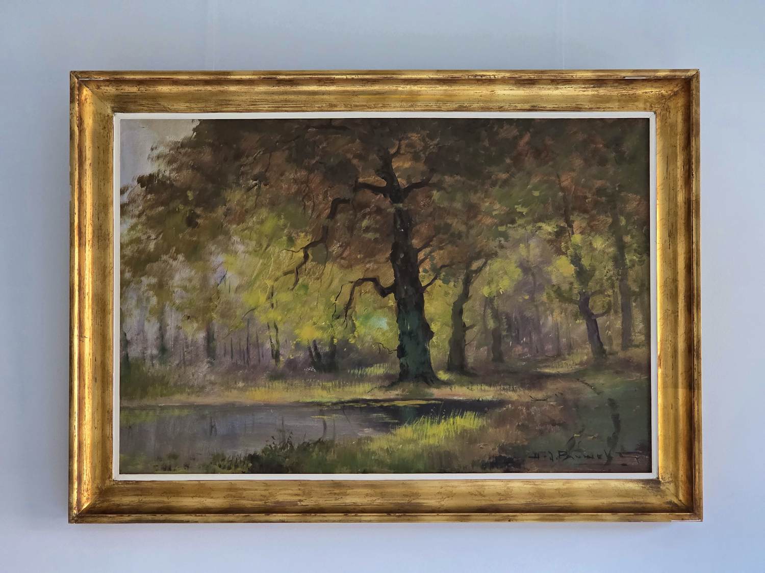 Henri Joseph Pauwels - Waterpoel in het bos kopen? Bied vanaf 40!