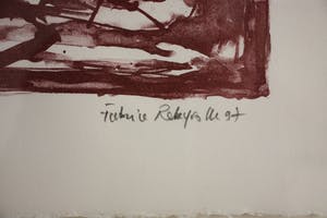 Fabrice Rebeyrolle - Abstracte composities kopen? Bied vanaf 130!