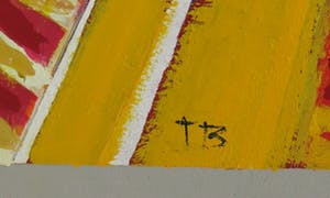 Niet of onleesbaar gesigneerd - Acryl op doek, Landschap (Zeer groot) kopen? Bied vanaf 1!