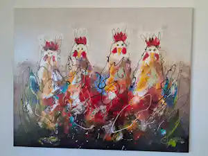 Caspar van Houten - 4 kippen vendu pour 99€ !