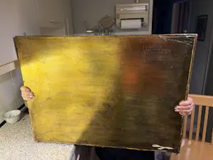 Leen Spaans - Drieluik met Afrikaanse figuren kopen? Bied vanaf 250!