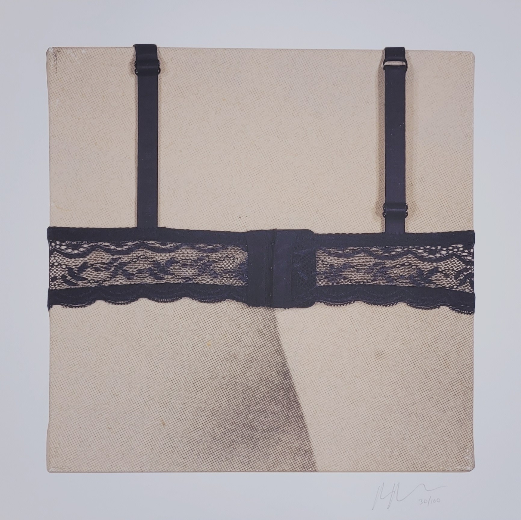 Richard Prince - Untitled (Black Bra) kaufen? Bieten Sie von 1250!