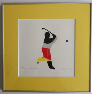Jan Snoeck - Knee action. Golfspeler. kopen? Bied vanaf 79!