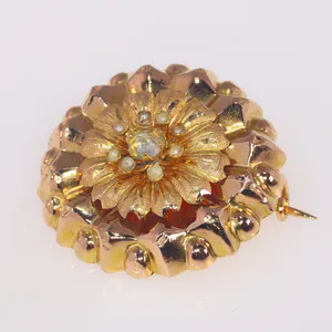 Vintage antique 18K gold brooch kopen? Bied vanaf 237!