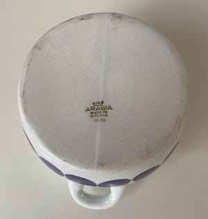 Ulla Procope - Boter pot met pruimen decor uit de Pomona serie van Arabia kopen? Bied vanaf 1!