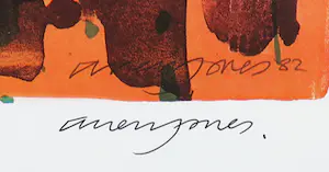 Allen Jones - Handgesigneerde offset, Question - Ingelijst (Groot) kopen? Bied vanaf 1!